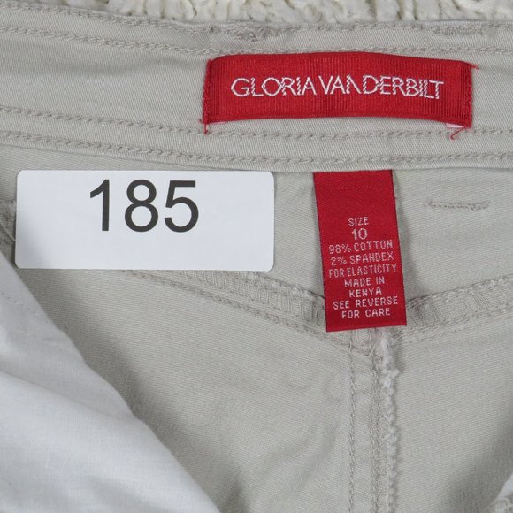 Gloria Vanderbilt Women's‎ Shorts Size 10 Tan - Picture 4 of 8